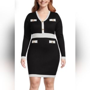 Cute black and white dress